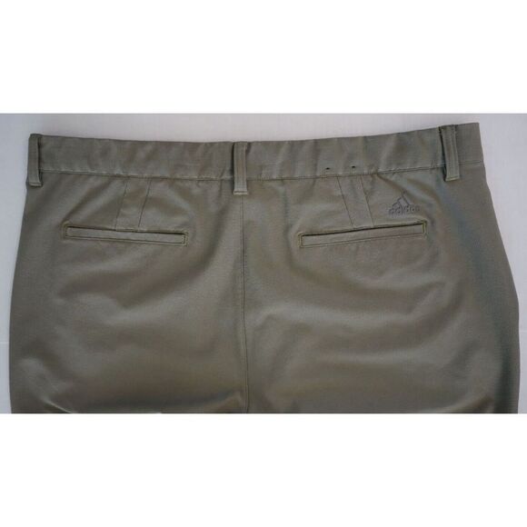 adidas CD9848 Men's Sz 38x32 Beige Active Performance Straight Leg Khaki Pants - Picture 9 of 9